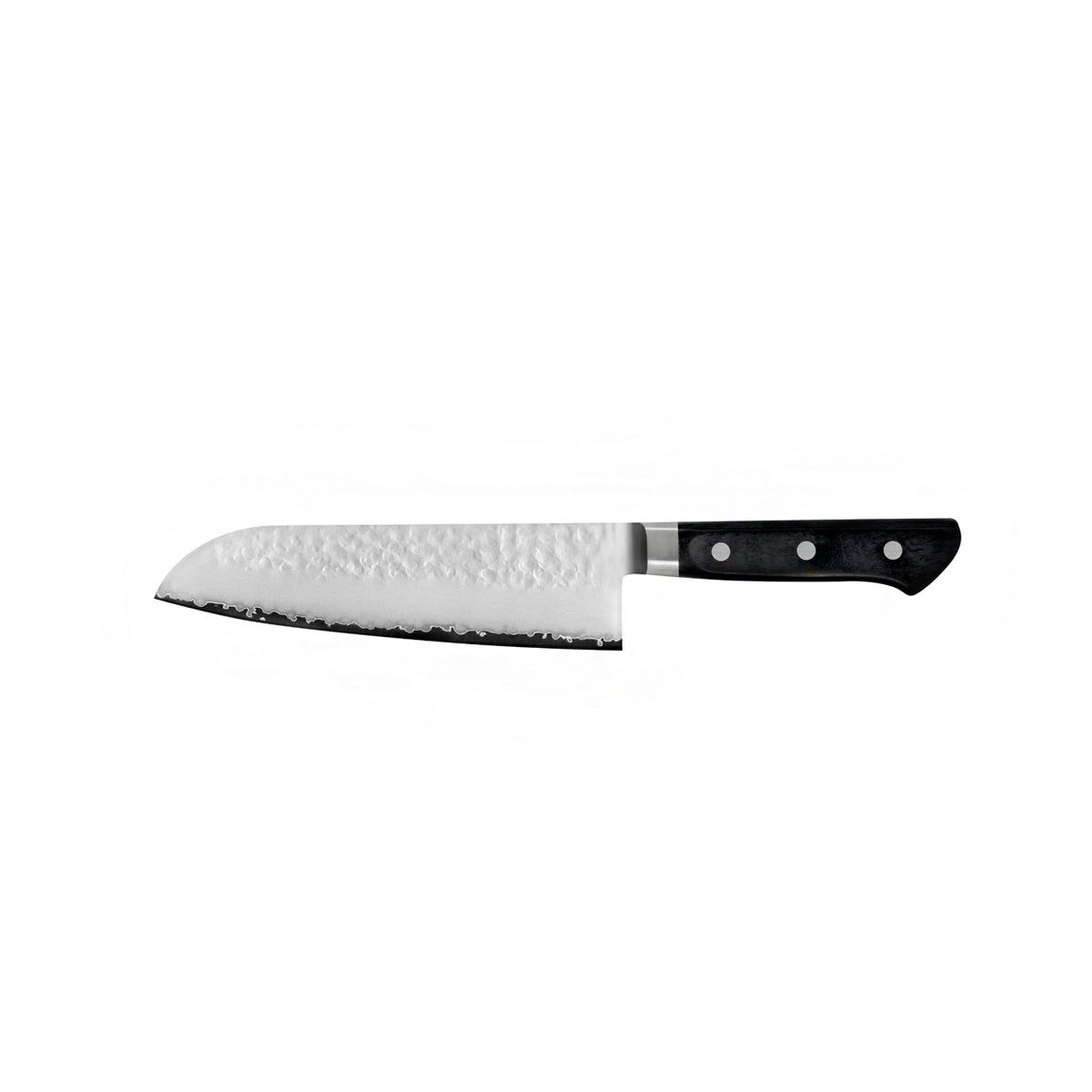 0SMH0914 - Coltello Santoku cm.17,5 Pakkawood Nero